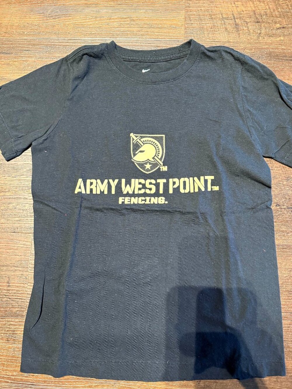 Nike Army West Point Fencing Youth M Black Tee